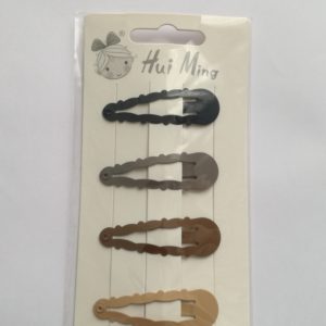 4pc Plain Clips