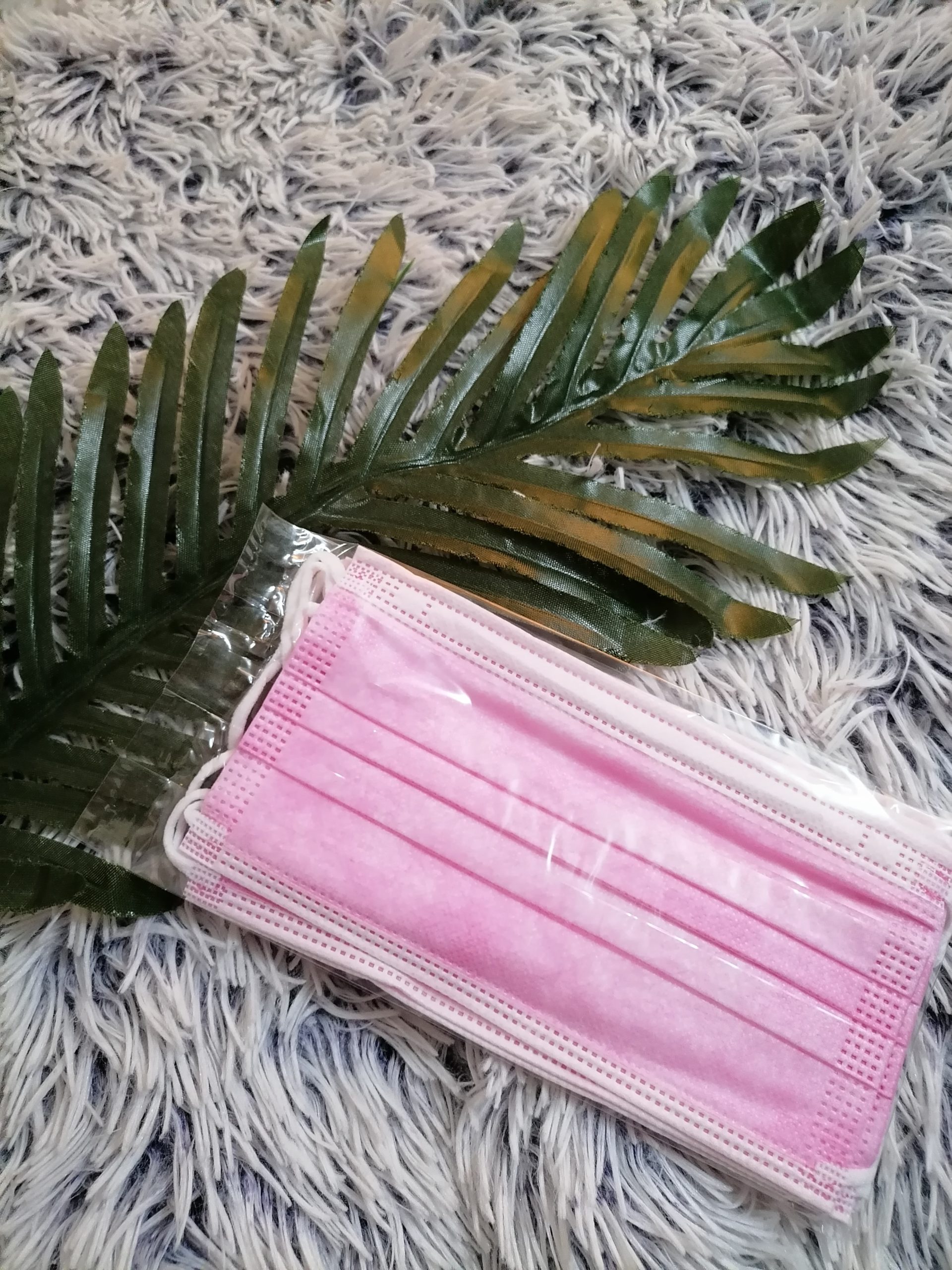 Adult Disposable Masks Pink Practical Gifts