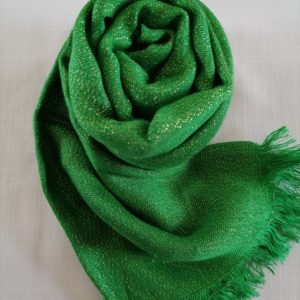 Glitter Pashmina – Green