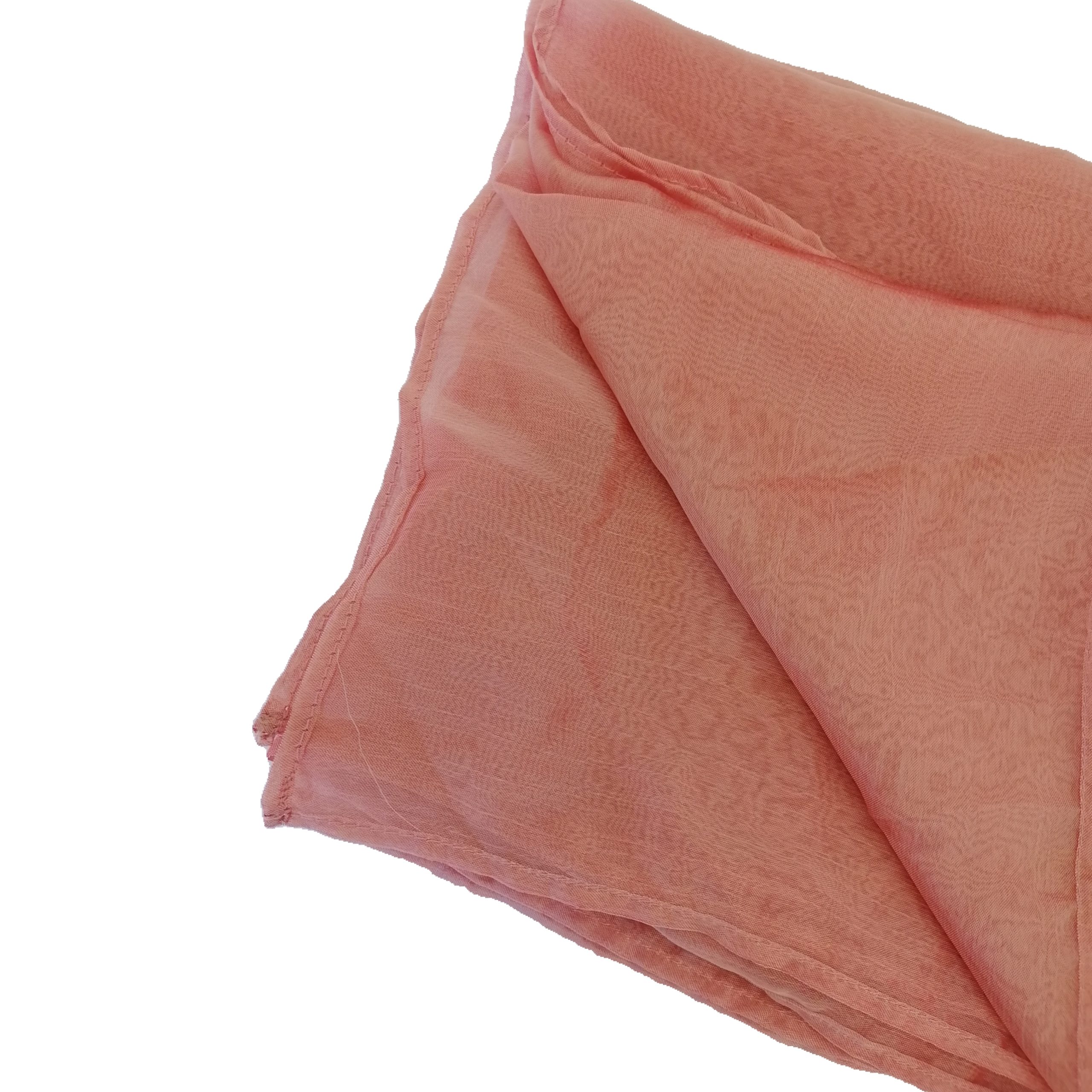 Peach Silk Scarf