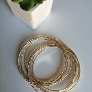 Gold Fashion Bangles