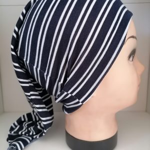 Navy Stripe Tube Cap / Buff