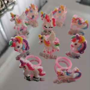 Unicorn Rings for Girls