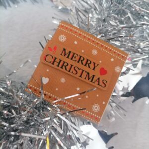 Stick On Gift Tag – Merry Xmas