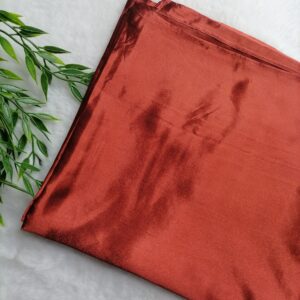 Satin Scarf – Burnt Orange