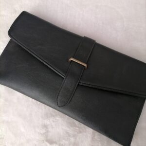 Simple Black Clutch
