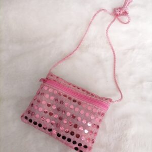 Girls Sequenced Bag – Pink