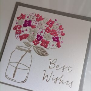 Best Wishes Card Flowers