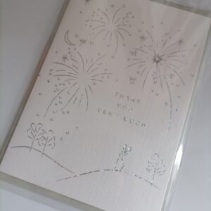 Thank You Very Much Card (Silver)