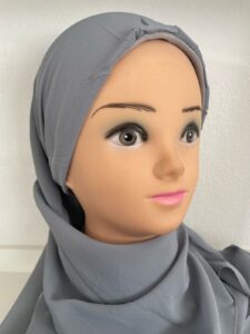 Instant Hijab - Grey