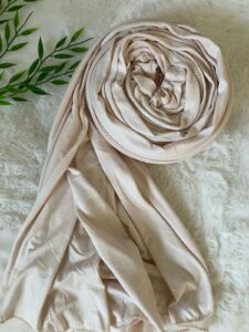 Pinless Scarf - Cream