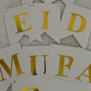 Eid Banner – White