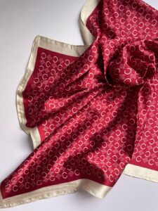 Bandana Scarf - Rich Red